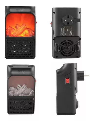 CALEFACTOR ELECTRICO PORTATIL FLAMA