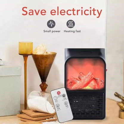 CALEFACTOR ELECTRICO PORTATIL FLAMA