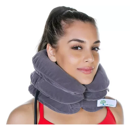 Almohada ortopédica inflable para el cuello