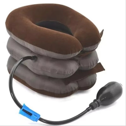 Almohada ortopédica inflable para el cuello