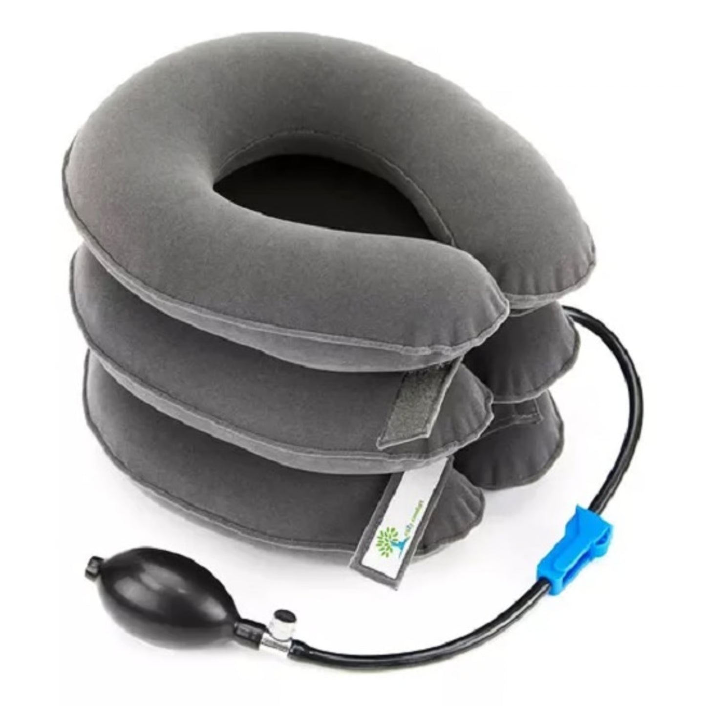 Almohada ortopédica inflable para el cuello