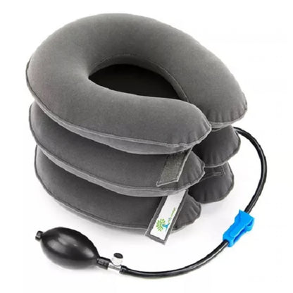 Almohada ortopédica inflable para el cuello