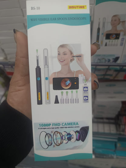 Kit Limpieza de Oídos con Cámara