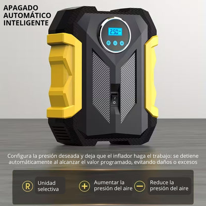 COMPRESOR PORTATIL DE AIRE DIGITAL AUTO