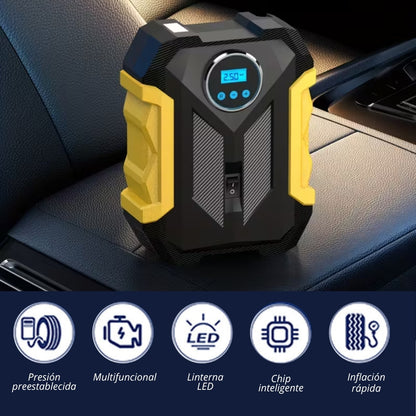 COMPRESOR PORTATIL DE AIRE DIGITAL AUTO
