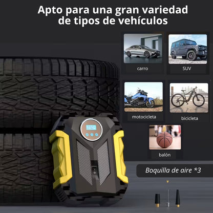 COMPRESOR PORTATIL DE AIRE DIGITAL AUTO